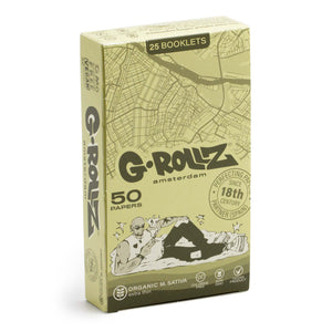 G Rollz Papers - Organic Medicago Sativa Extra Thin (1 1/4 Size)