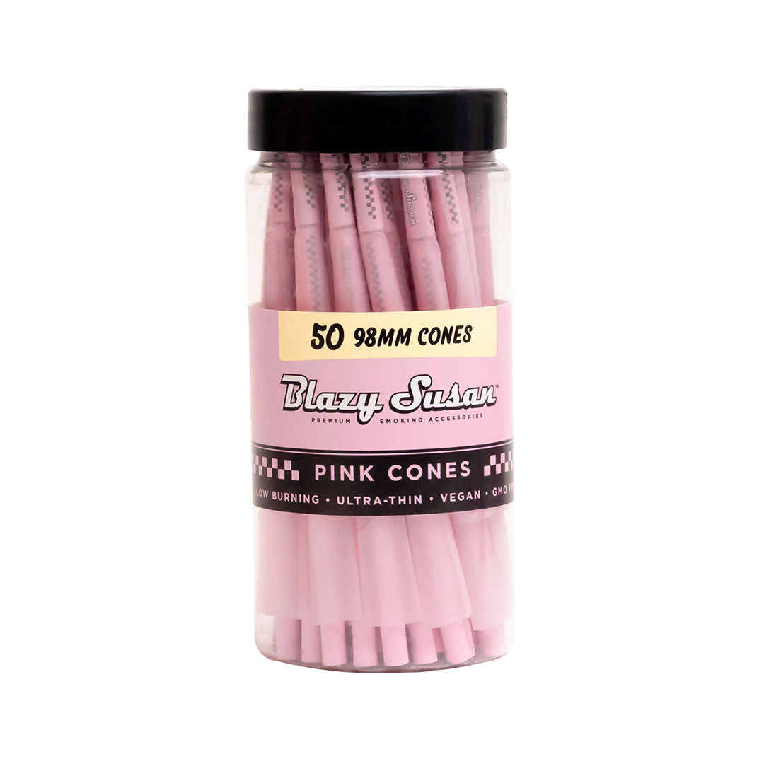 Blazy Susan - 98mm Pink Cones (50ct)