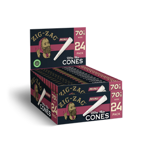 Zig Zag - 70's Ulta Thin Mini Cones (24 Pack)