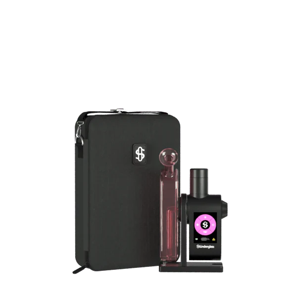 Stündenglass Modül + Dok Deluxe Travel Set - Pink Glass