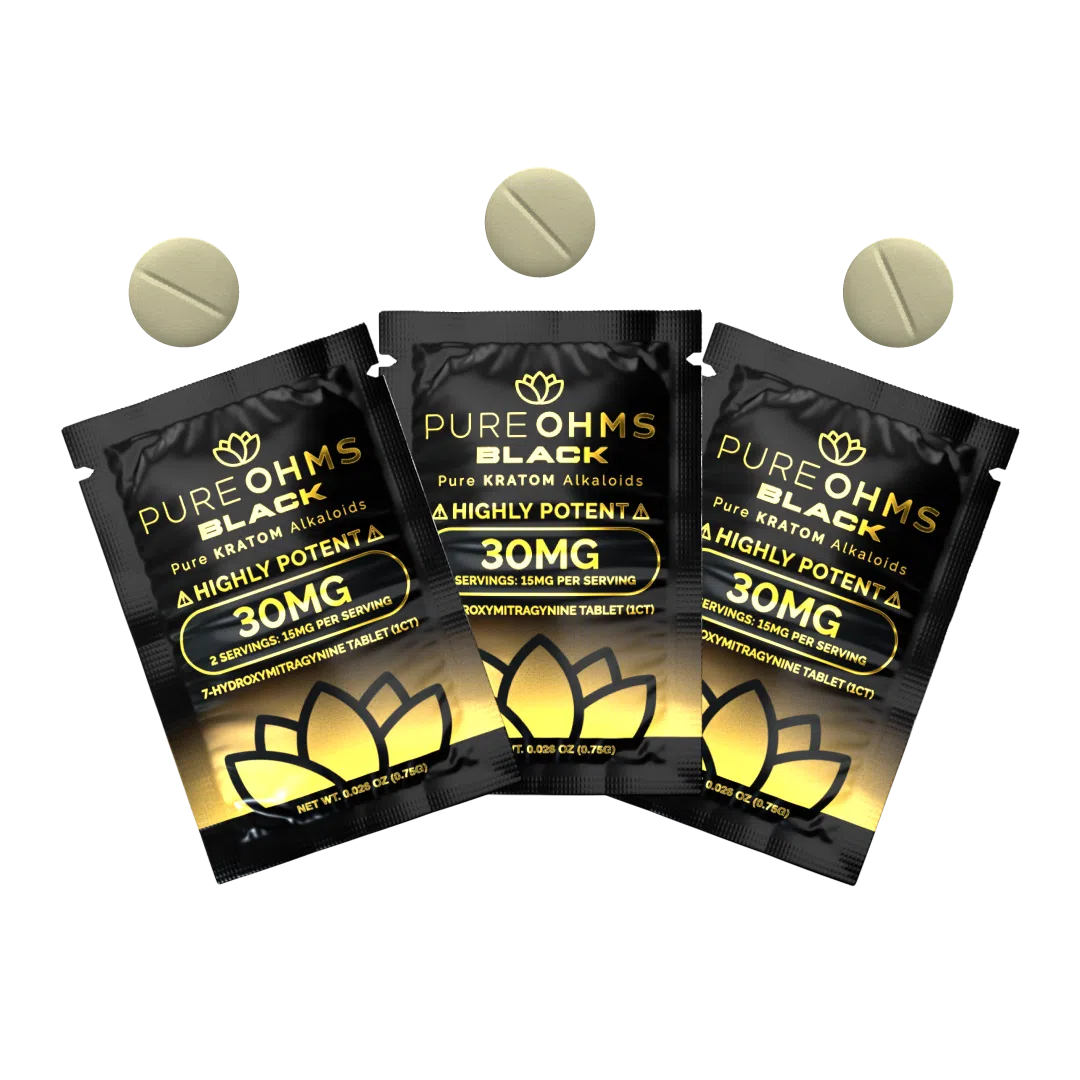 Pure Ohms -  Black (30mg)(1 count)