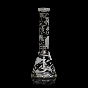 Milky Way Glass - Space Odyssey 3022 A.D. Beaker (14")