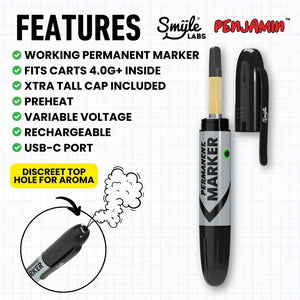 Smyle - Permanent Marker 510 Cart Battery