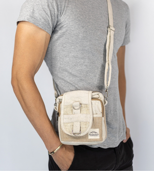 Nature Sacks - Handcrafted Hemp Satchels - Off White