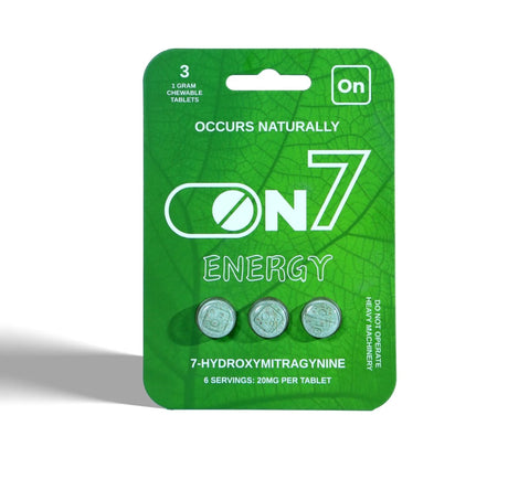 On7 Kratom Tablet - Energy (3 count)