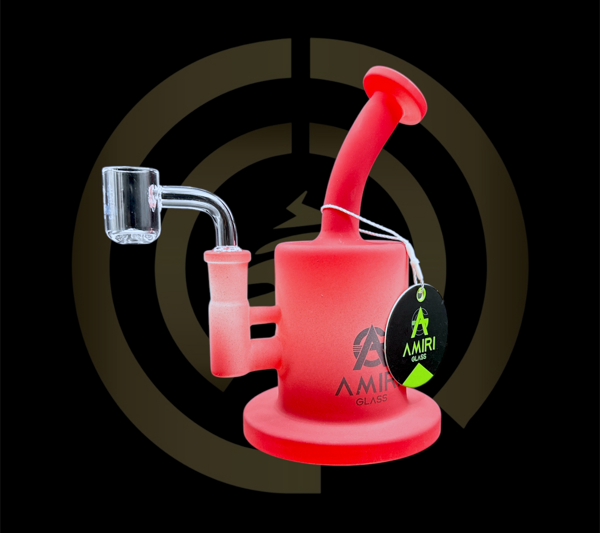 Amiri Glass - Colorful Sandblast Rig (6.5")