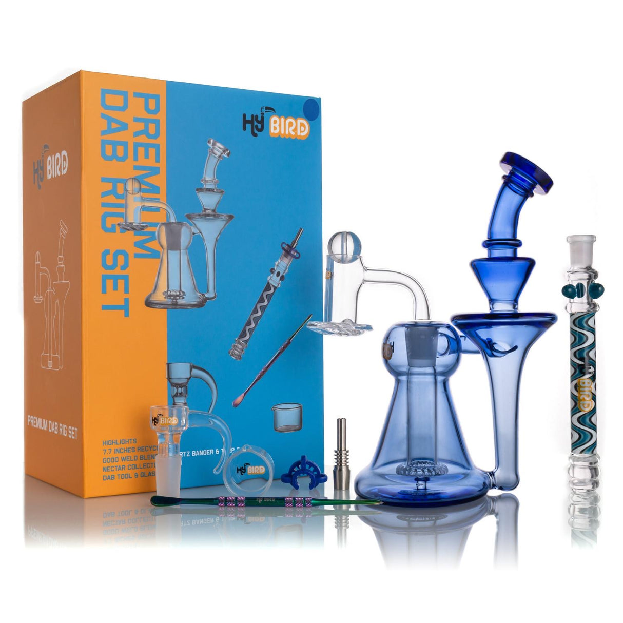 HyBird Premium Premium Dab Rig Kit (7.5")