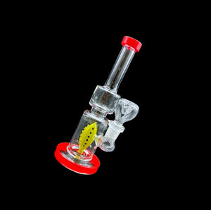 Mini Water Pipe - Cactus Perc (7.5")