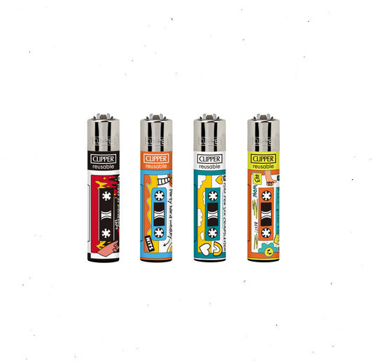 Clipper Lighters - Cassettes(48pcs + 5 Free Lighters)