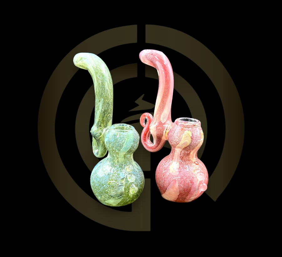 Glass Bubbler - Tentacle Twist (8")