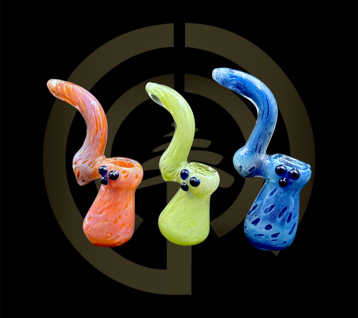 Glass Hammer Bubbler - Pastel (7")