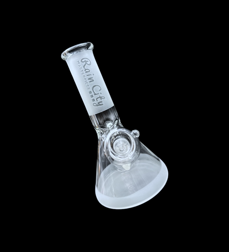 Rain City Glass - Frosted Mini Lab Beaker (8")