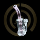 Glass Water Pipe - Barrel (10")