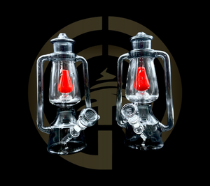 Mini Water Pipe - Camp Fire Lamp (9")