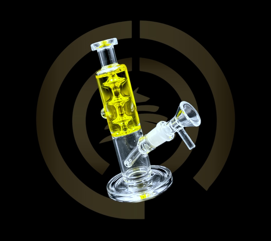 Glass Water Pipe - Mini Glycerin (8")