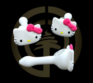 Silicone Hand Pipe - Mini Kitty (4.5")