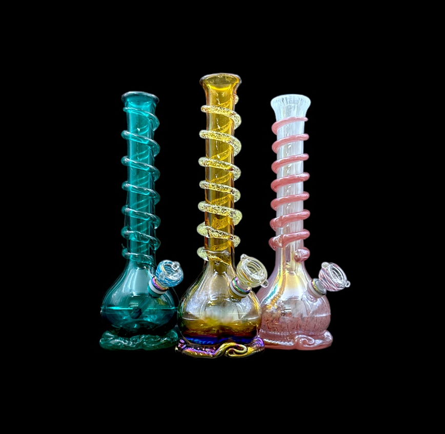 Soft Glass Water Pipe - Long Wrap (12.5")