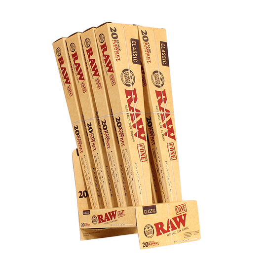 RAW - Rawket Launcher Pre-Roll Cones (20 Pack)