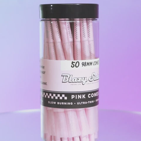 Blazy Susan - 98mm Pink Cones (50ct)