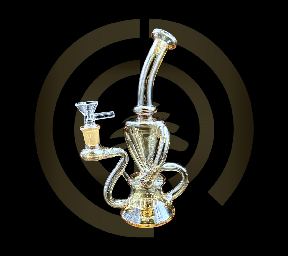 Recycler Water Pipe - Vortex (9")