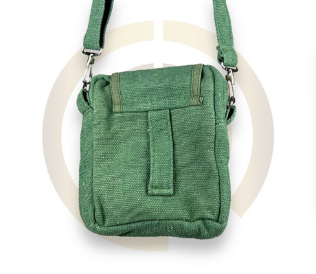 Nature Sacks - Handcrafted Hemp Satchels - Green