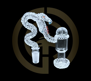 Space King Quartz Bangers - Handmade Snake (14mm)