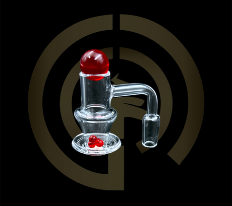 Quartz Banger - Vase Base Slurper Kit (14mm)