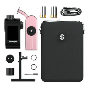 Stündenglass Modül + Dok Deluxe Travel Set - Pink Glass