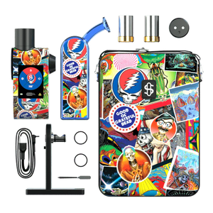 Stündenglass Modül + Dok Deluxe Travel Set - Grateful Dead (Legacy Patchwork)