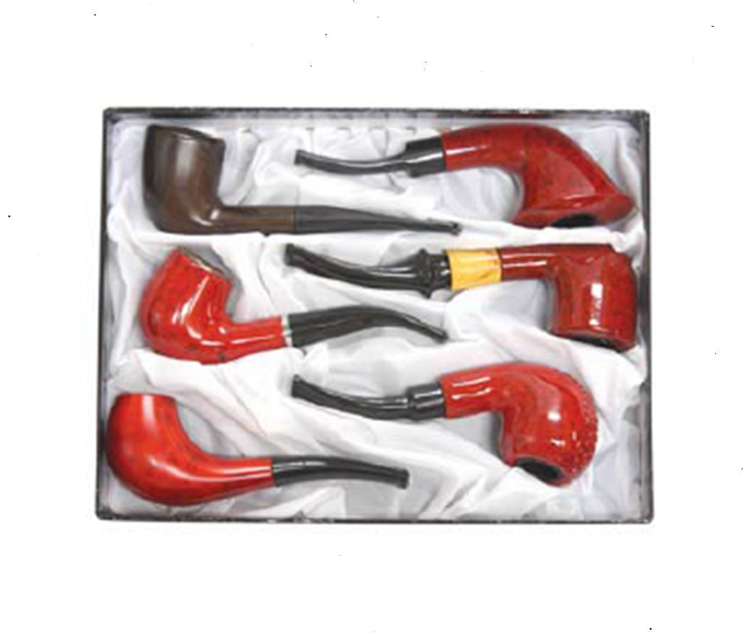 Wood Look Pipe Set (6pcs)