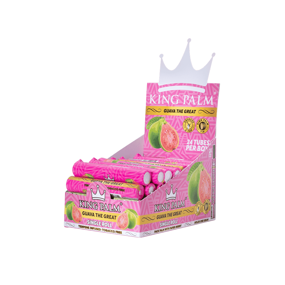 King Palm - Guava The Great (Single Rolls)(24ct)