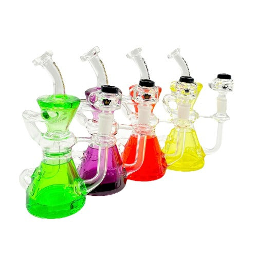 Krave - Recycler Glass Water Pipe (Freezable)