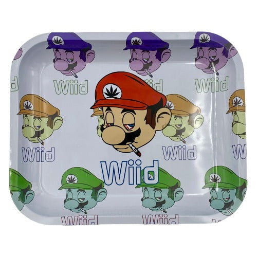 Metal Rolling Tray - Wiid (14"x11.5")