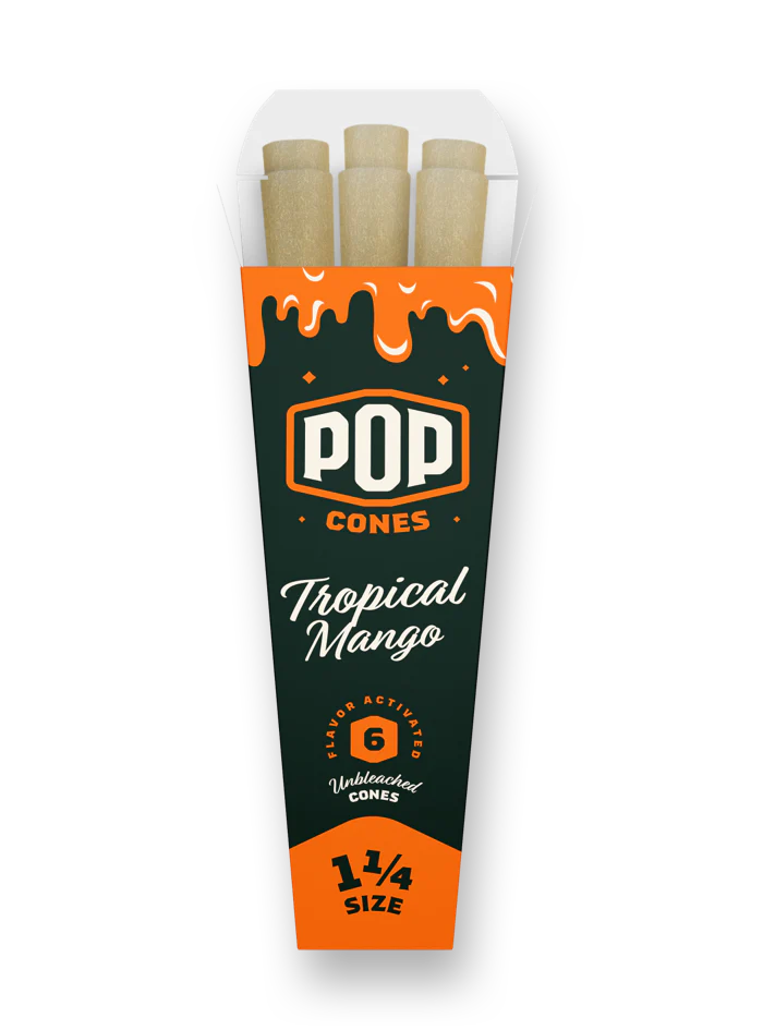 Pop Cones (1 1/4) (4 flavors)