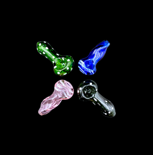 Glass Hand Pipe - Little Man (2.5")