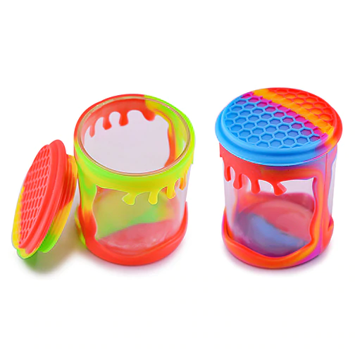 Silicone Jar - Slimy (3")