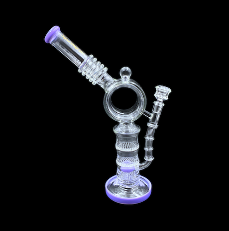 Lookah Water Pipe - Ring of Fire (15")