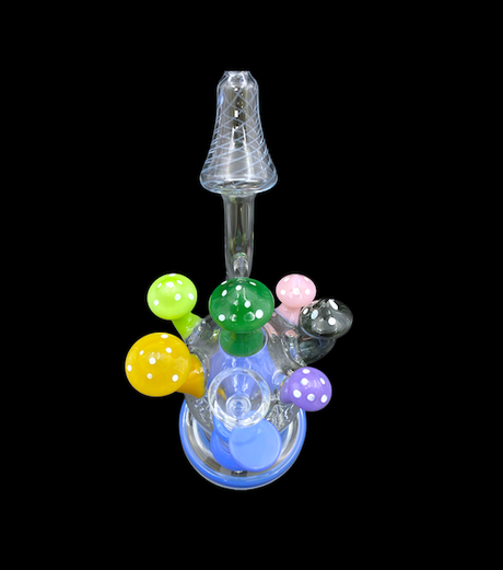 Lookah Water Pipe - Shrooms (10")