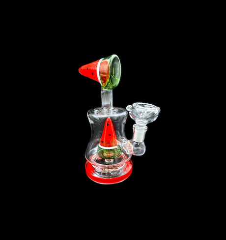 Mini Water Pipe - Watermelon Slices (6.5")